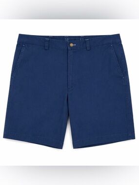 J McLaughlin Chatham Shorts Men's 36 Blue Classic Preppy Flat Front